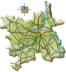 Plan touristique